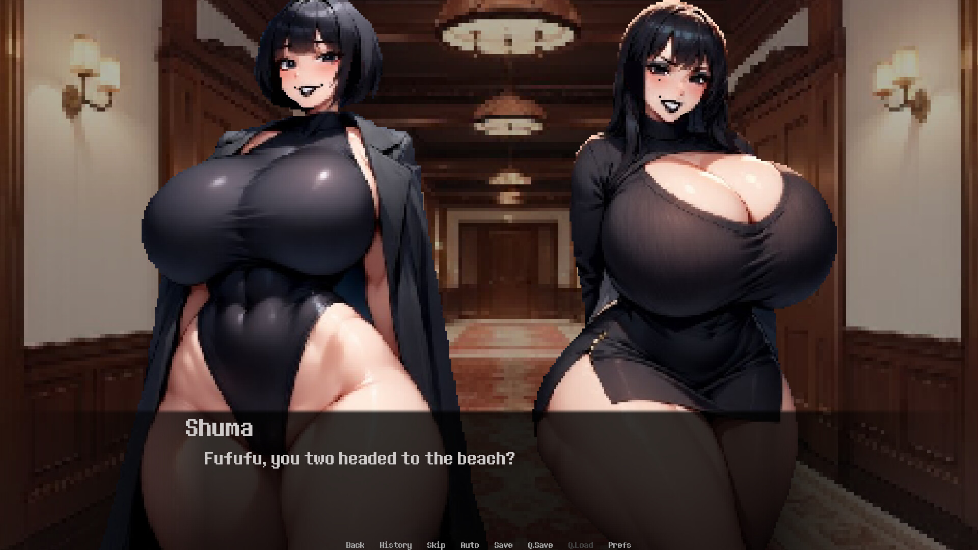 Dominated by Yandere Goth Girlfriend 3: On the Beach screenshot #3