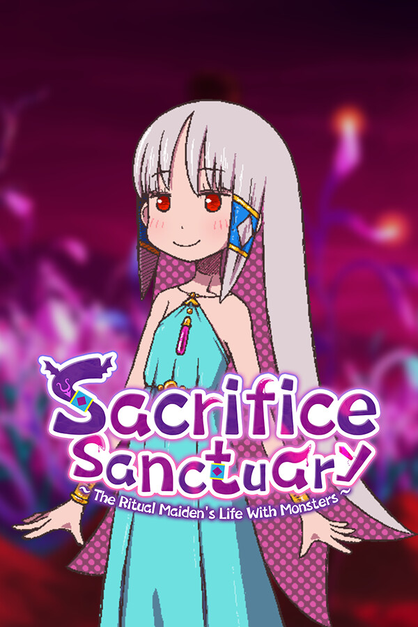 Capa de Sacrifice Sanctuary: The Ritual Maiden's Life With Monsters