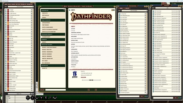 Fantasy Grounds - Pathfinder 2 RPG - Shades of Blood Adventure Path: Thirst for Blood (1 of 3)