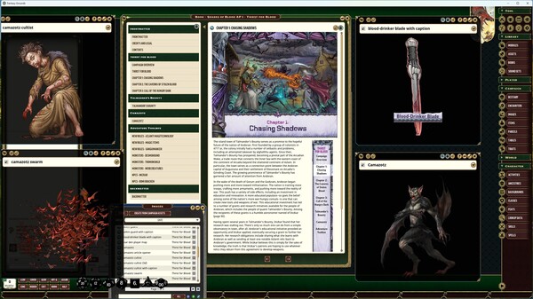 Fantasy Grounds - Pathfinder 2 RPG - Shades of Blood Adventure Path: Thirst for Blood (1 of 3)