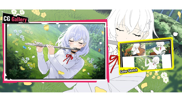 Academy Love Saga: Tennis Angels EX Artbook