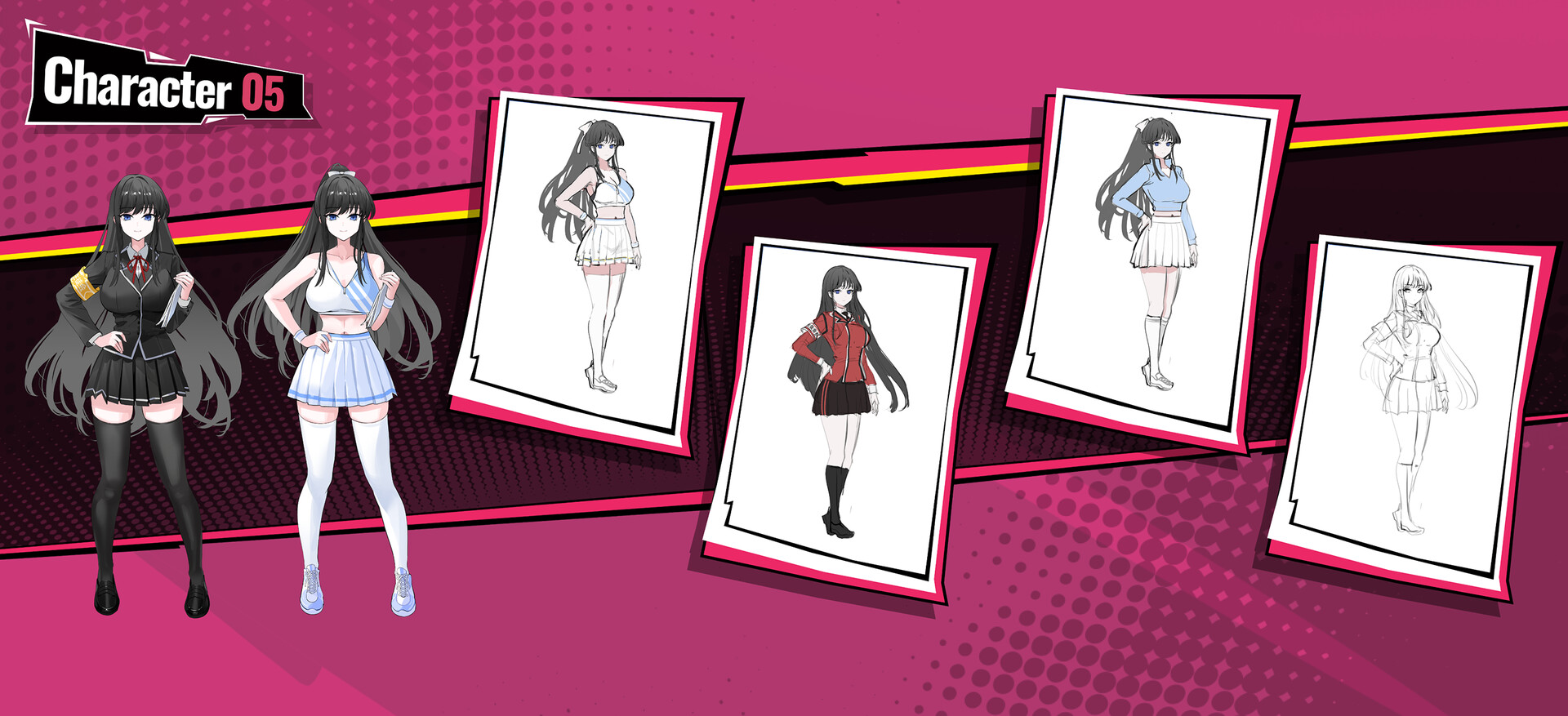 Academy Love Saga: Tennis Angels EX Artbook Featured Screenshot #1