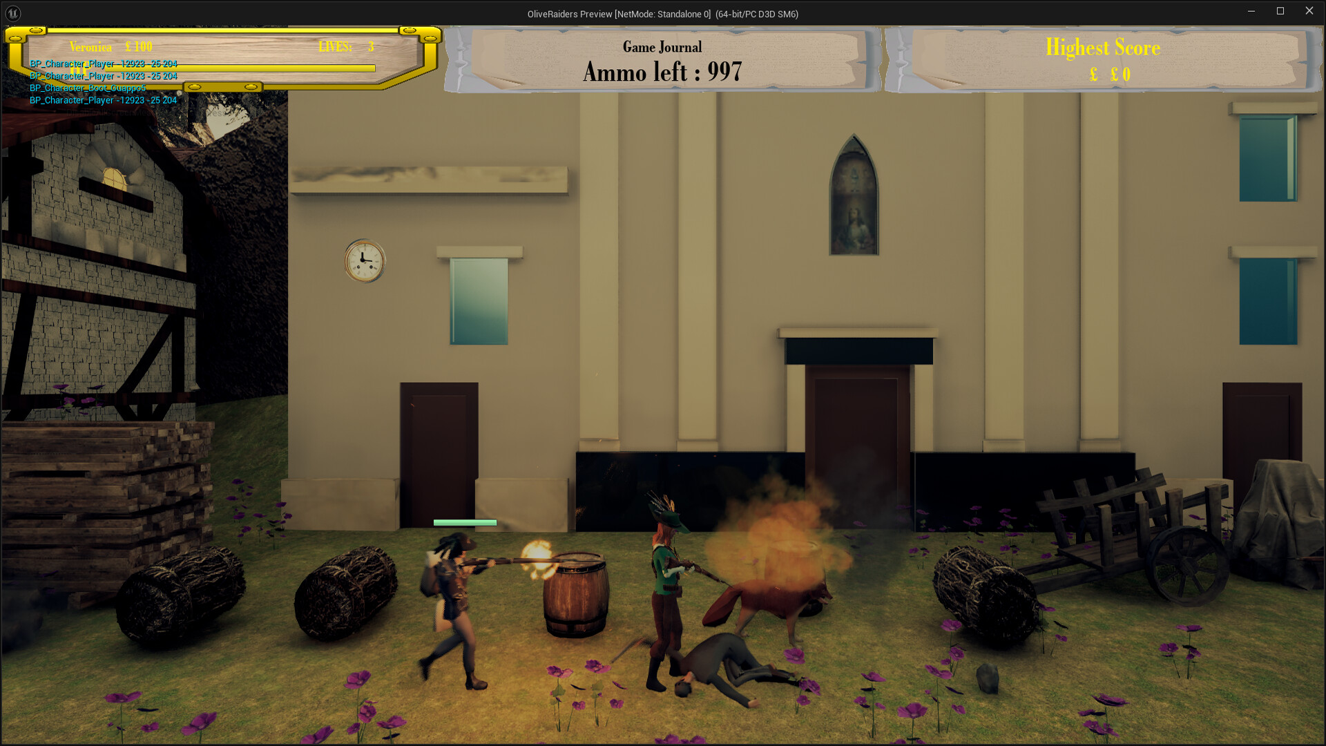 Olive Raiders  screenshot #2