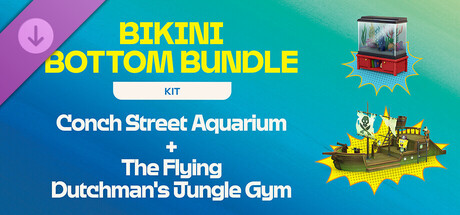 The Sims™ 4 Bikini Bottom Bundle  - Conch Street Aquarium and The Flying Dutchman's Jungle Gym
