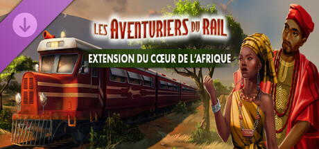 Les Aventuriers du Rail®: Extension du cœur de l’Afrique