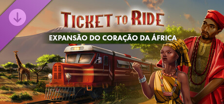 Ticket to Ride®: Expansão do Coração da África