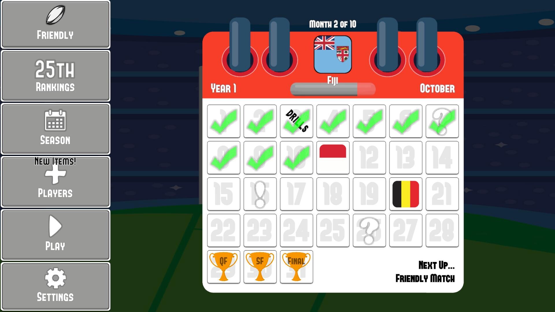 #9. MINI Rugby: World Tour (Steam) De: Self-Published