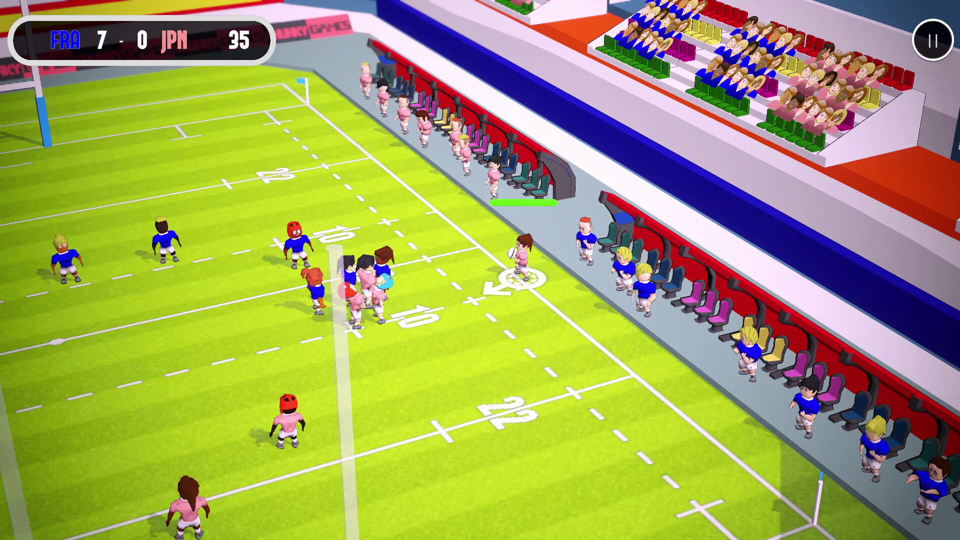 #5. MINI Rugby: World Tour (Steam) De: Self-Published