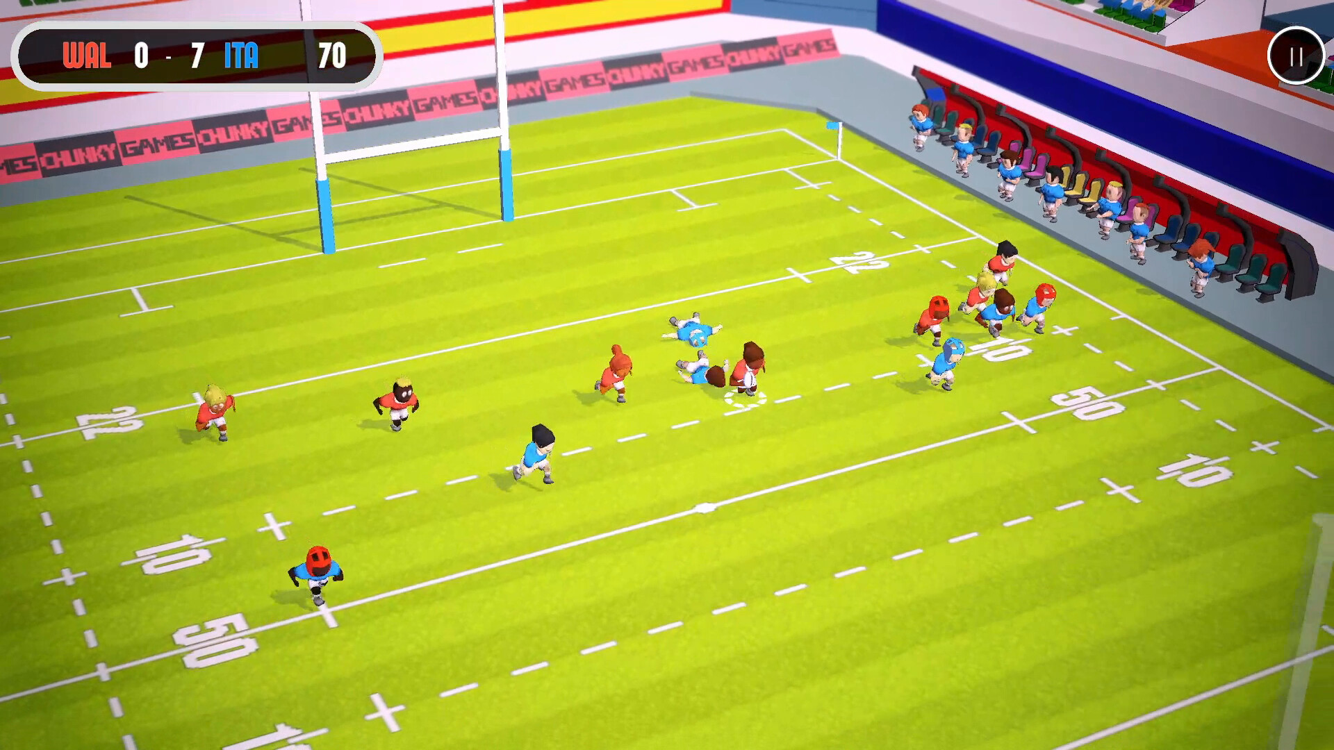 #4. MINI Rugby: World Tour (Steam) De: Self-Published