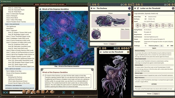 Fantasy Grounds - Sebastian Crowe's Horror of Ash Bay