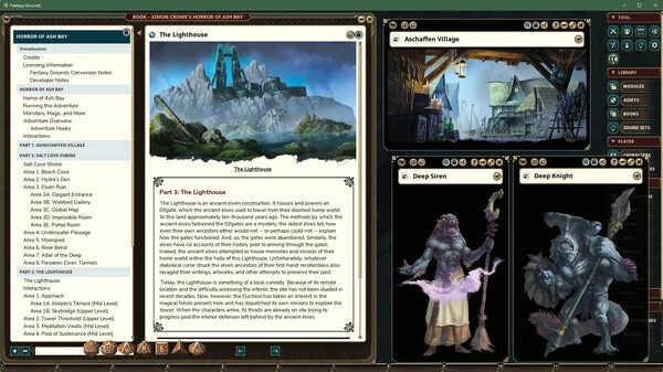 Fantasy Grounds - Sebastian Crowe's Horror of Ash Bay