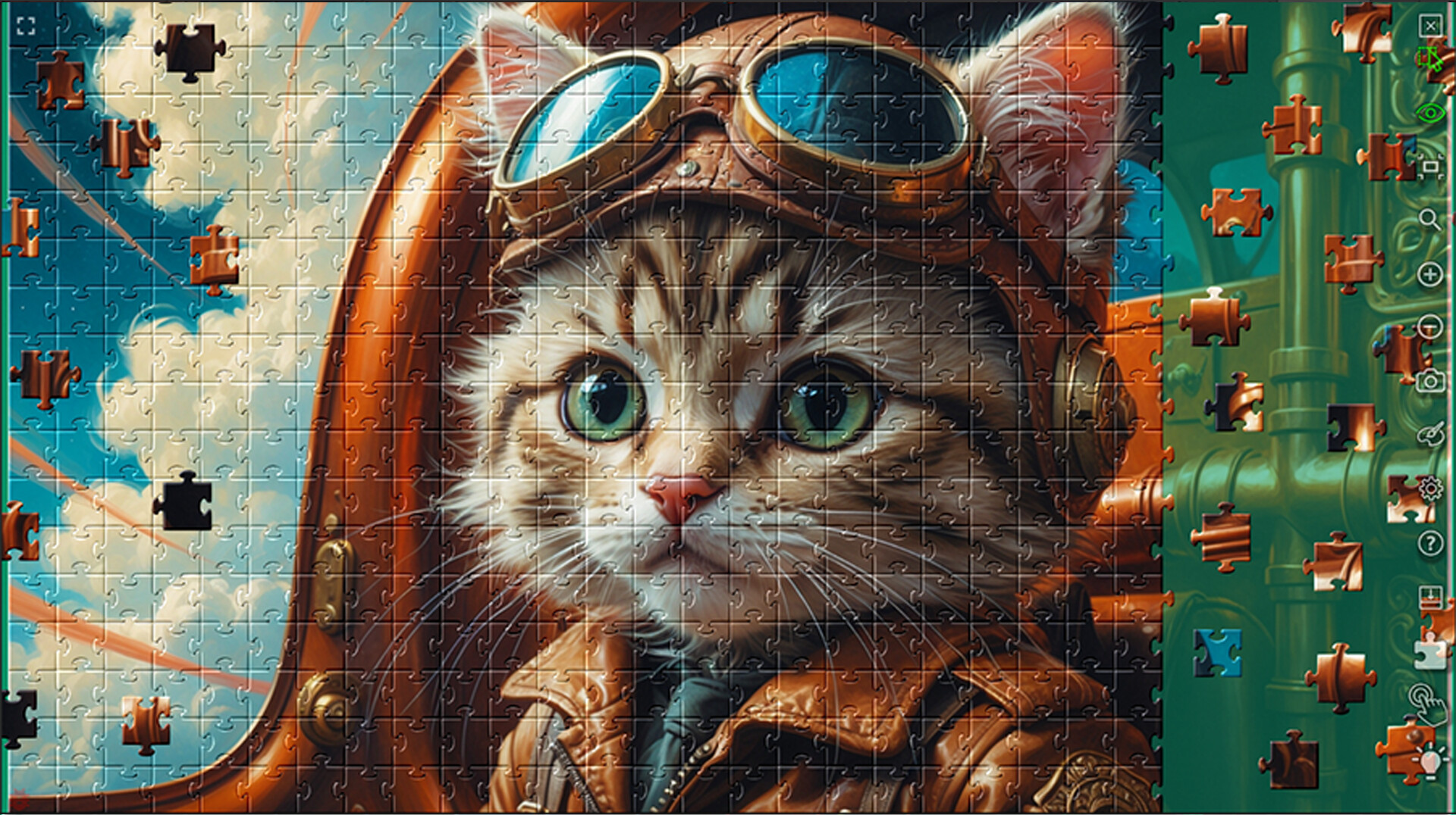 Master of Pieces © Jigsaw Puzzle DLC - Catburg: Town Masters Featured Screenshot #1