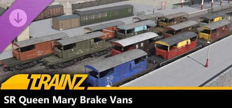 Trainz Plus DLC - SR Queen Mary Brake Vans cover art