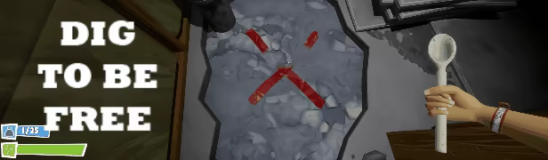 Digging a Hole... with a Spoon... Escape from Alcatraz video 1