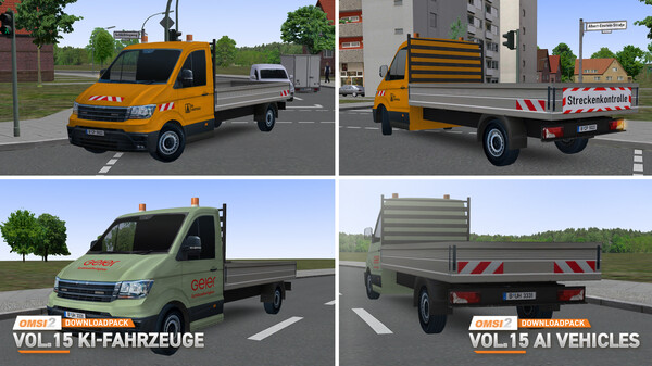 OMSI 2 Add-on Downloadpack Vol. 15 - KI-Fahrzeuge — скриншот 9