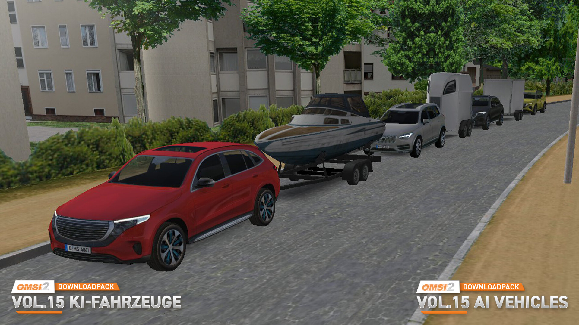 OMSI 2 Add-on Downloadpack Vol. 15 - AI Vehicles Featured Screenshot #1
