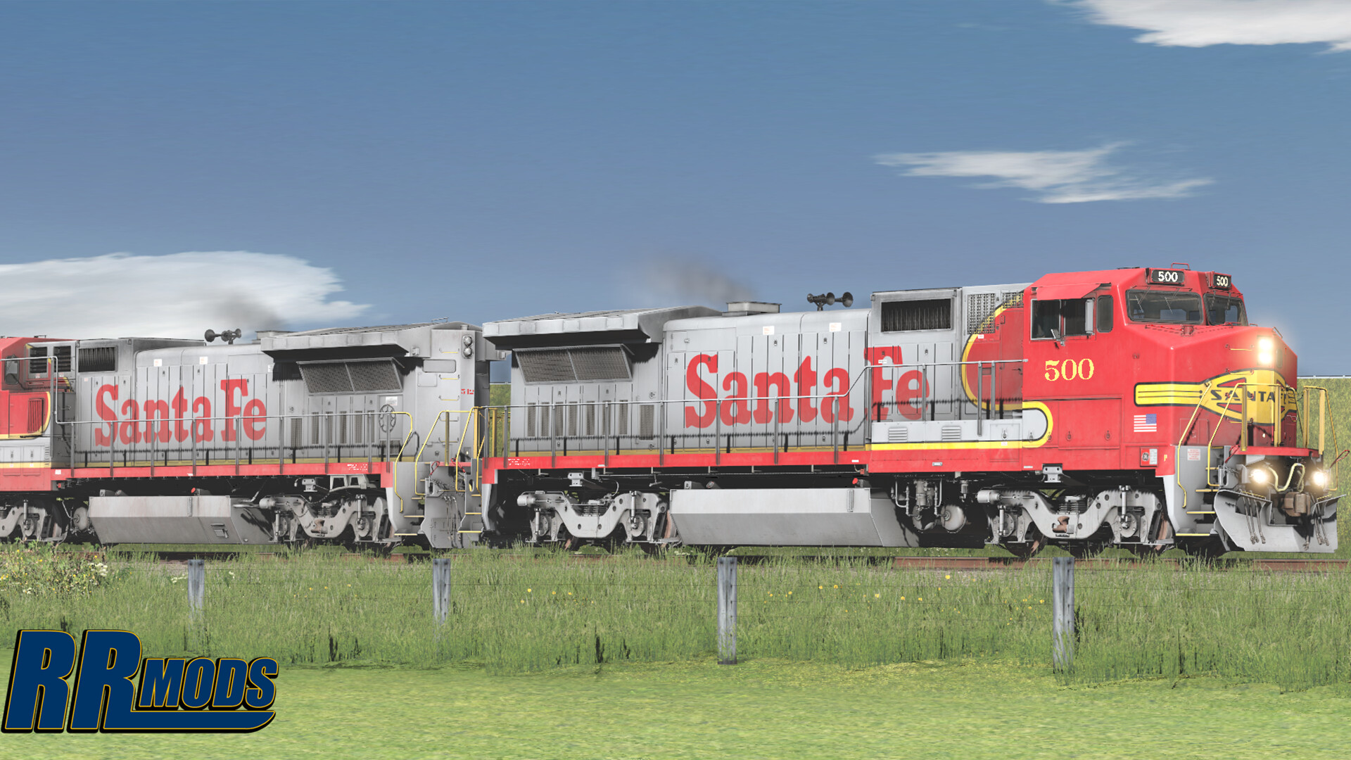 #1. Trainz 2022 DLC - ATSF B40-8W 500-559 (Steam) 由: N3V Games