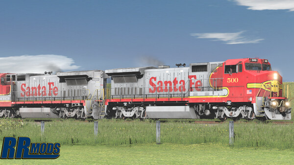 Trainz 2022 DLC - ATSF B40-8W 500-559
