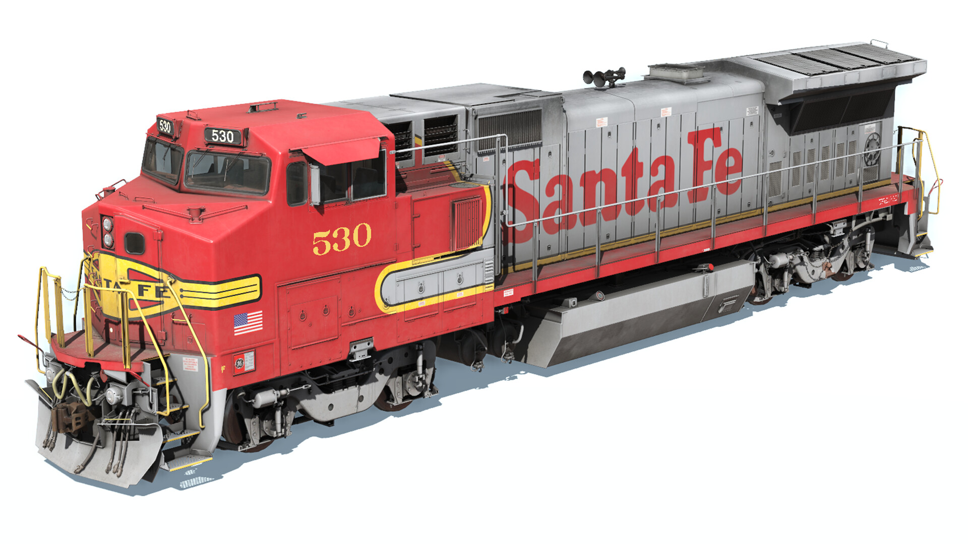 #4. Trainz Plus DLC - ATSF B40-8W 500-559 (Steam) 由: N3V Games