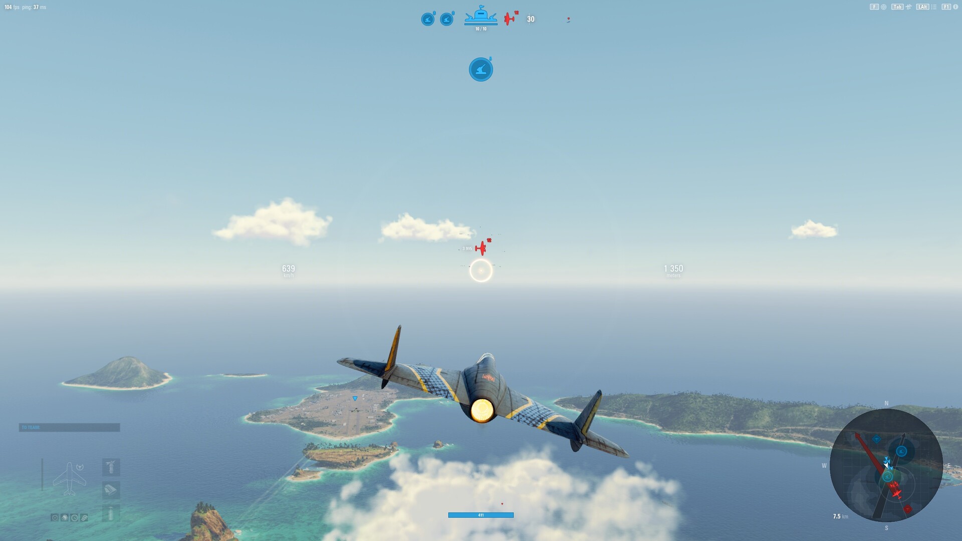 #7. World of Warplanes - Trident Strike (Steam) di: Wargaming Group Limited