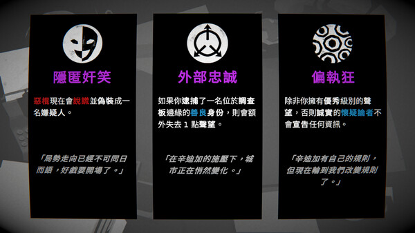 偵探殺：罪惡之城 遊戲截圖 5