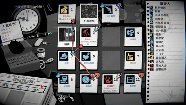 偵探殺：罪惡之城 遊戲截圖 7