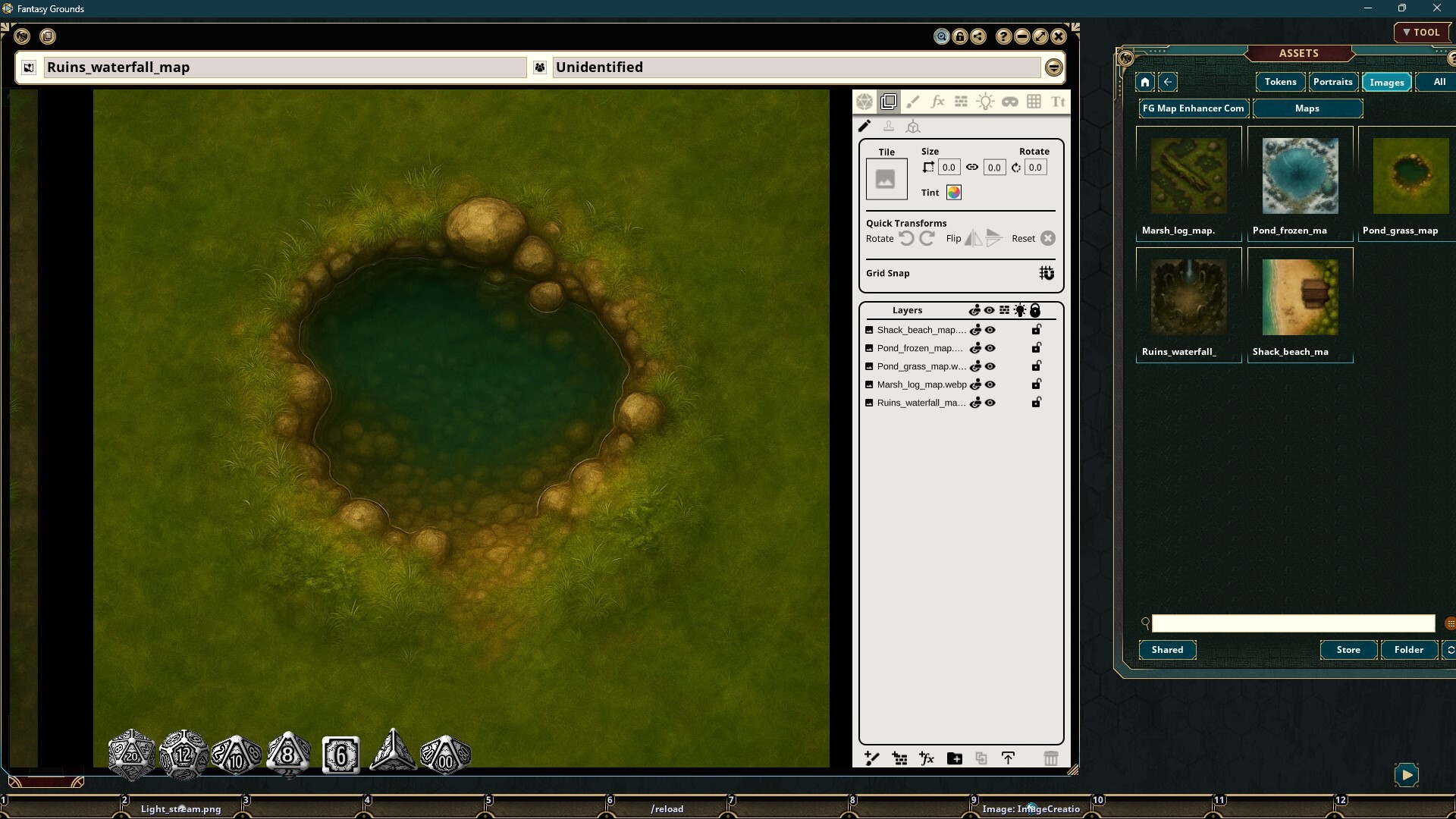 #3. Fantasy Grounds - FG Map Enhancers Common Elements (Steam) 由: SmiteWorks USA, LLC