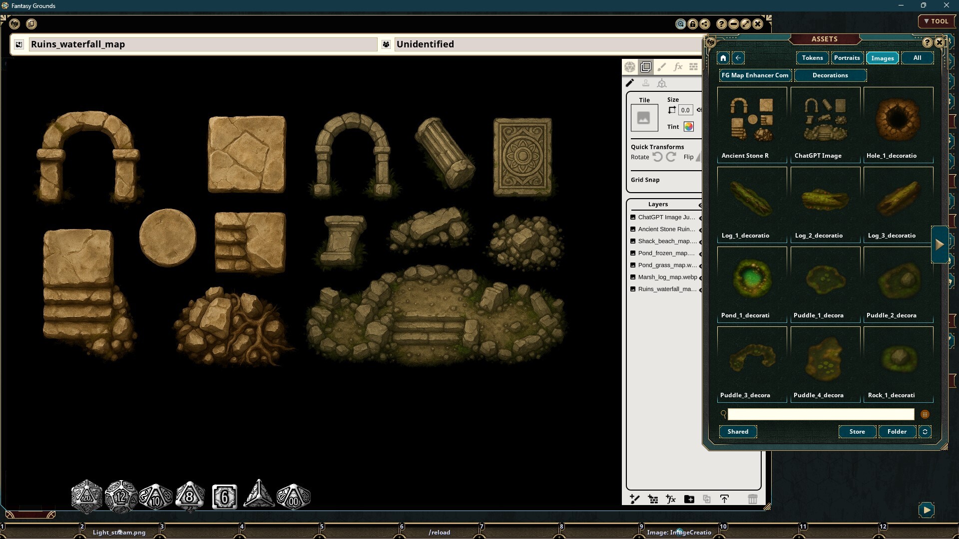 #4. Fantasy Grounds - FG Map Enhancers Common Elements (Steam) 由: SmiteWorks USA, LLC