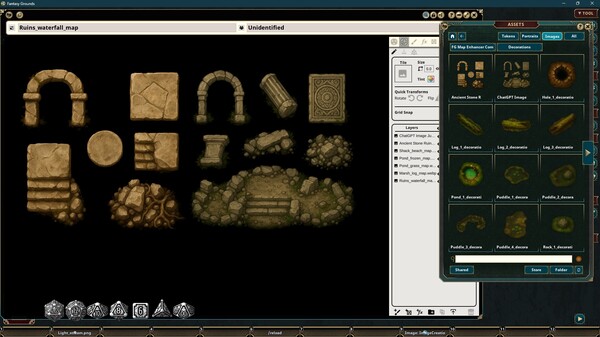 Fantasy Grounds - FG Map Enhancers Common Elements
