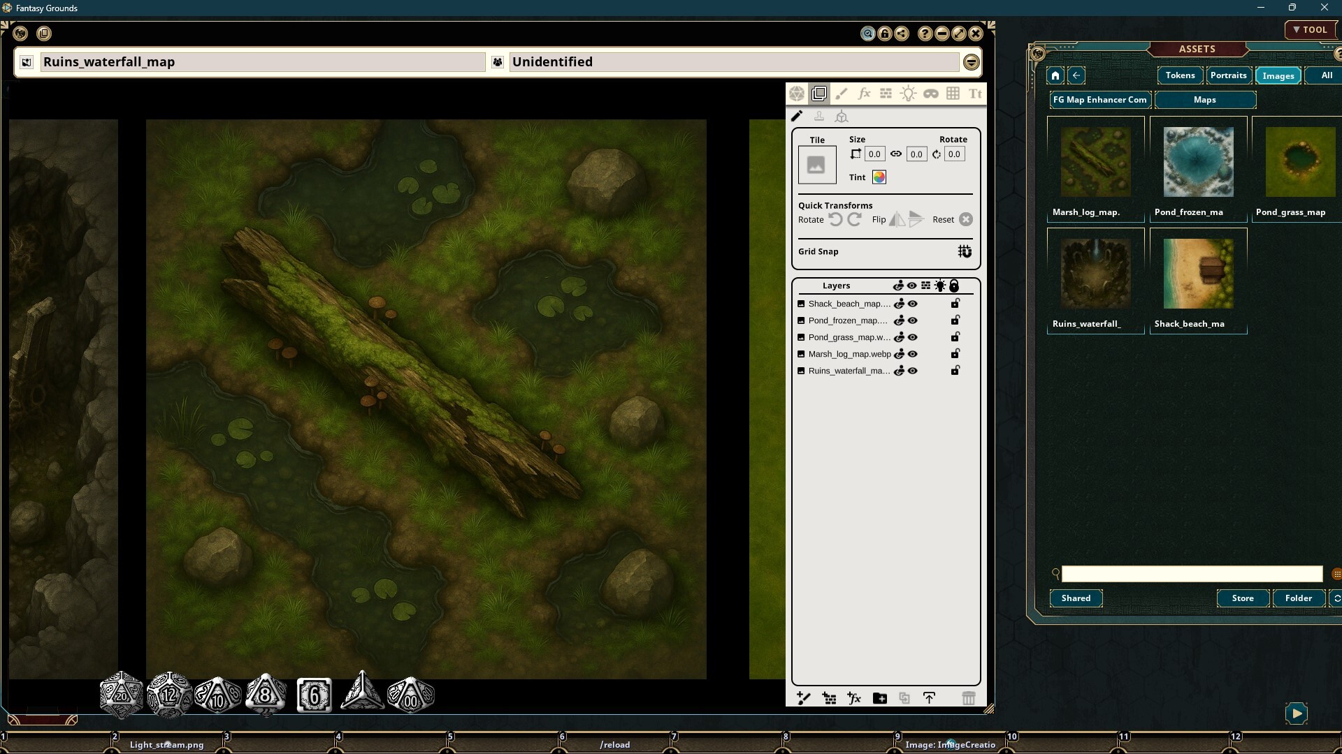 #2. Fantasy Grounds - FG Map Enhancers Common Elements (Steam) 由: SmiteWorks USA, LLC