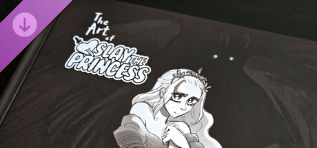 The Art of Slay the Princess - Digital Art Book cover art