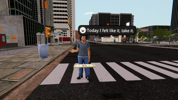 Screenshot of Homeless Life Simulator