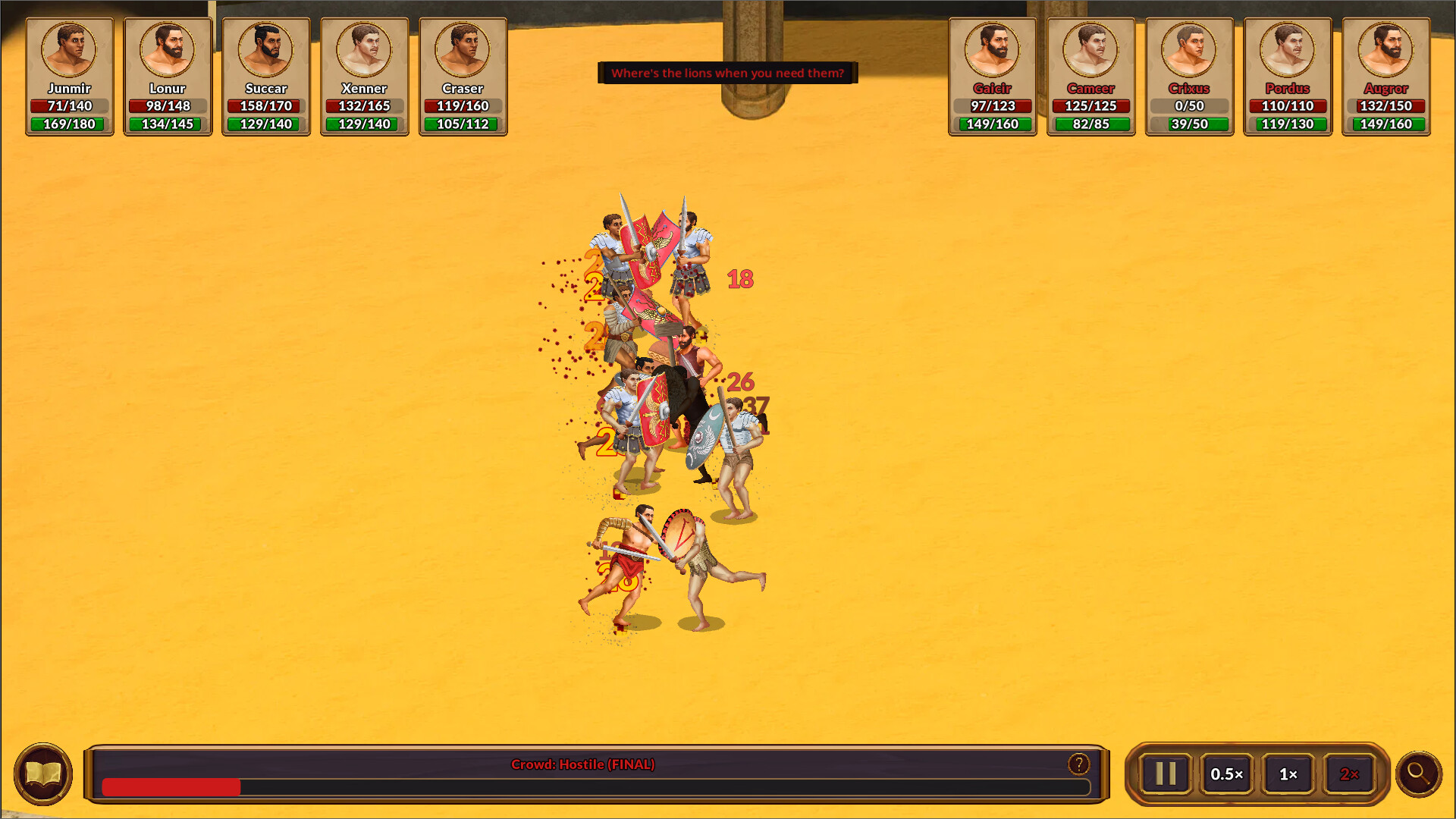 Gladiator Command screenshot #8
