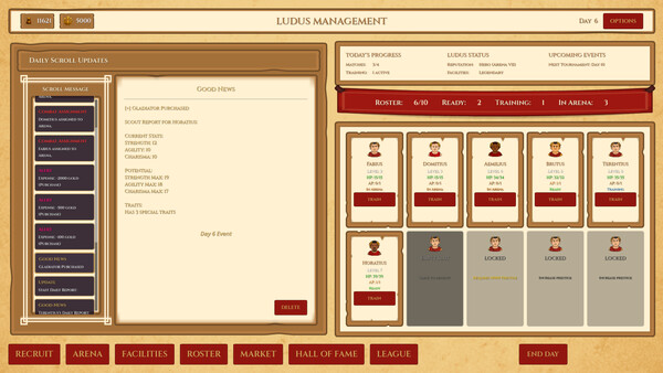 Gladiator Command screenshot 1