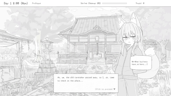 Living with a Little Fox Girl