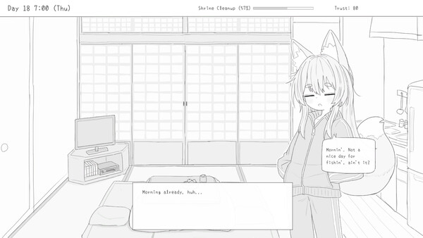 Living with a Little Fox Girl