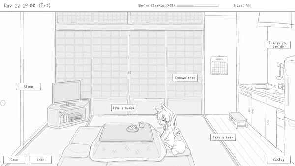 Living with a Little Fox Girl