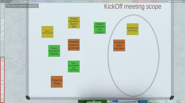 Project Manager (Initiation) screenshot 6