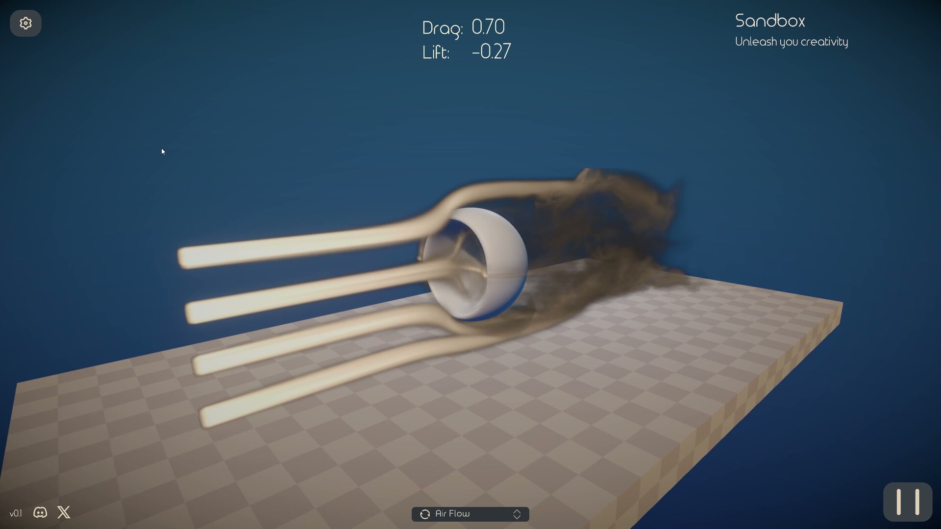 #4. Wind Tunnel Simulator Demo (Steam) Podle: Magerux Game