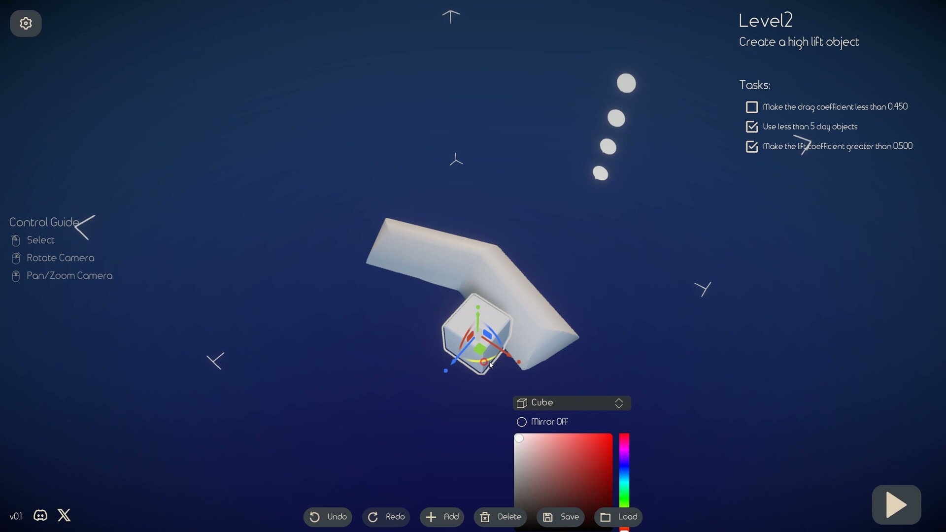 #1. Wind Tunnel Simulator Demo (Steam) Podle: Magerux Game