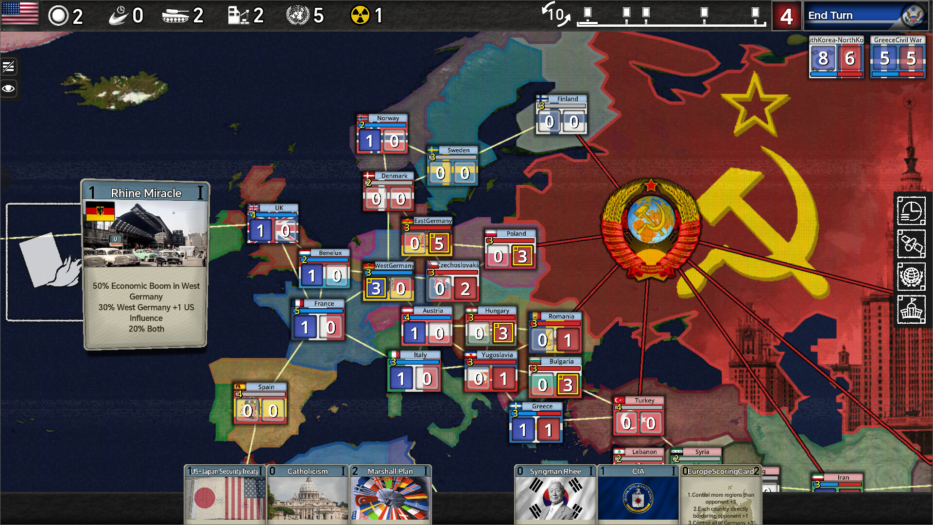 Hegemonism:ColdWar screenshot #1