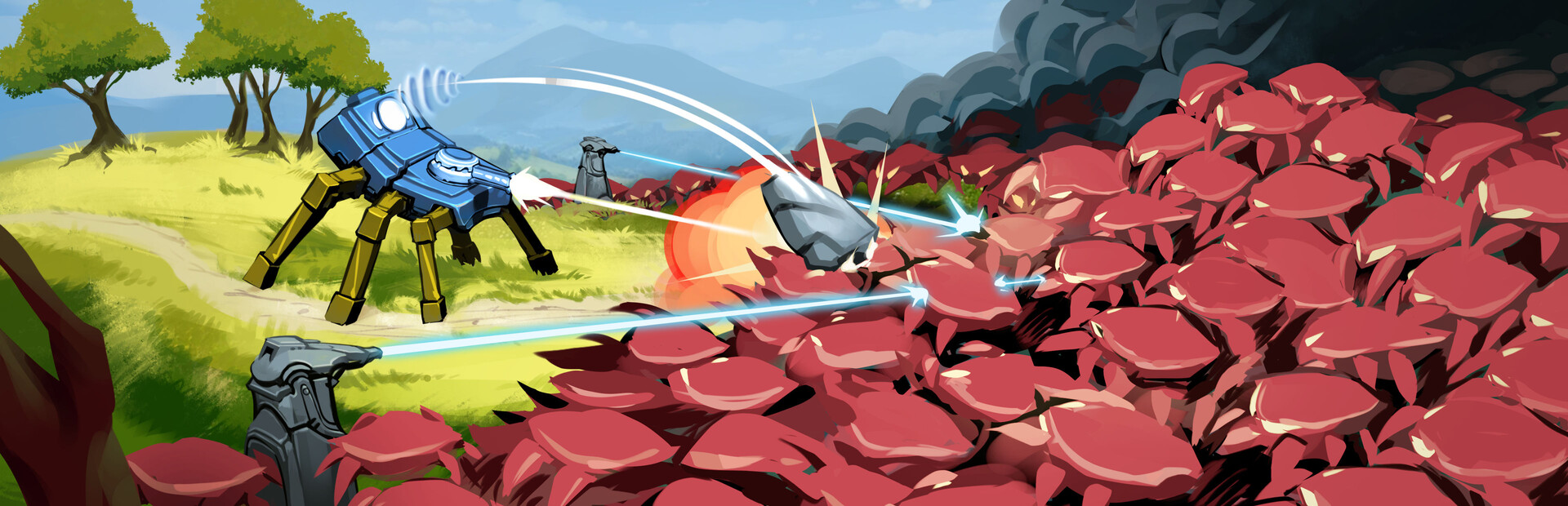 Hexabot Stranded: Defend Or Die