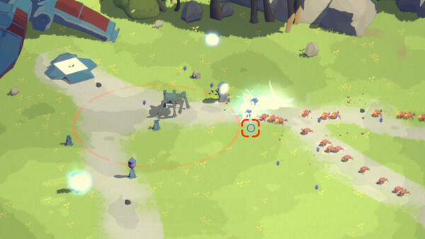 Hexabot Stranded: Defend Or Die screenshot 2