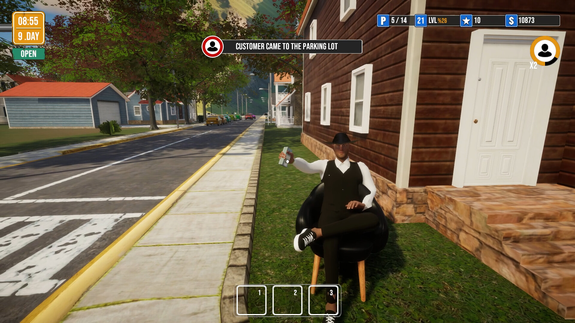 #10. Parking Garage Simulator (Steam) De: Red Axe Games