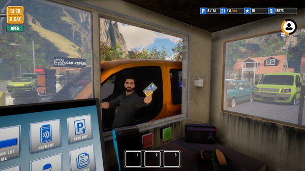 Screenshot of Parking Garage Simulator