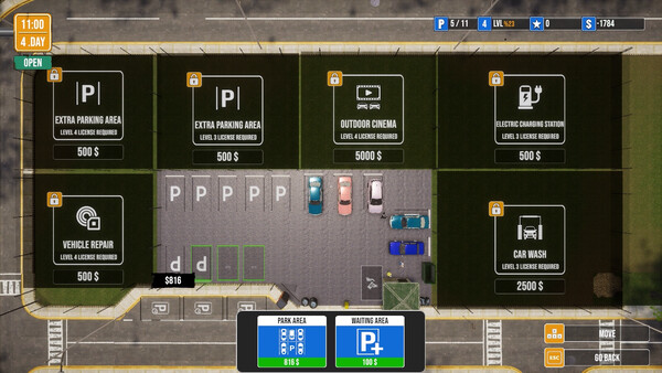 Screenshot of Parking Garage Simulator