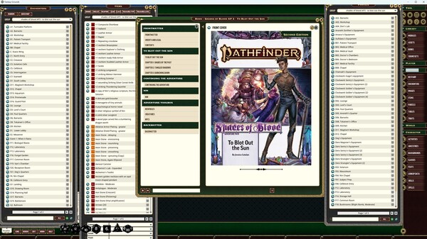 Fantasy Grounds - Pathfinder 2 RPG - Pathfinder Adventure Path #215: To Blot Out the Sun (Shades of Blood 3 of 3)
