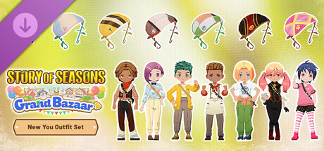 STORY OF SEASONS: Grand Bazaar - New You Outfit Set Banner