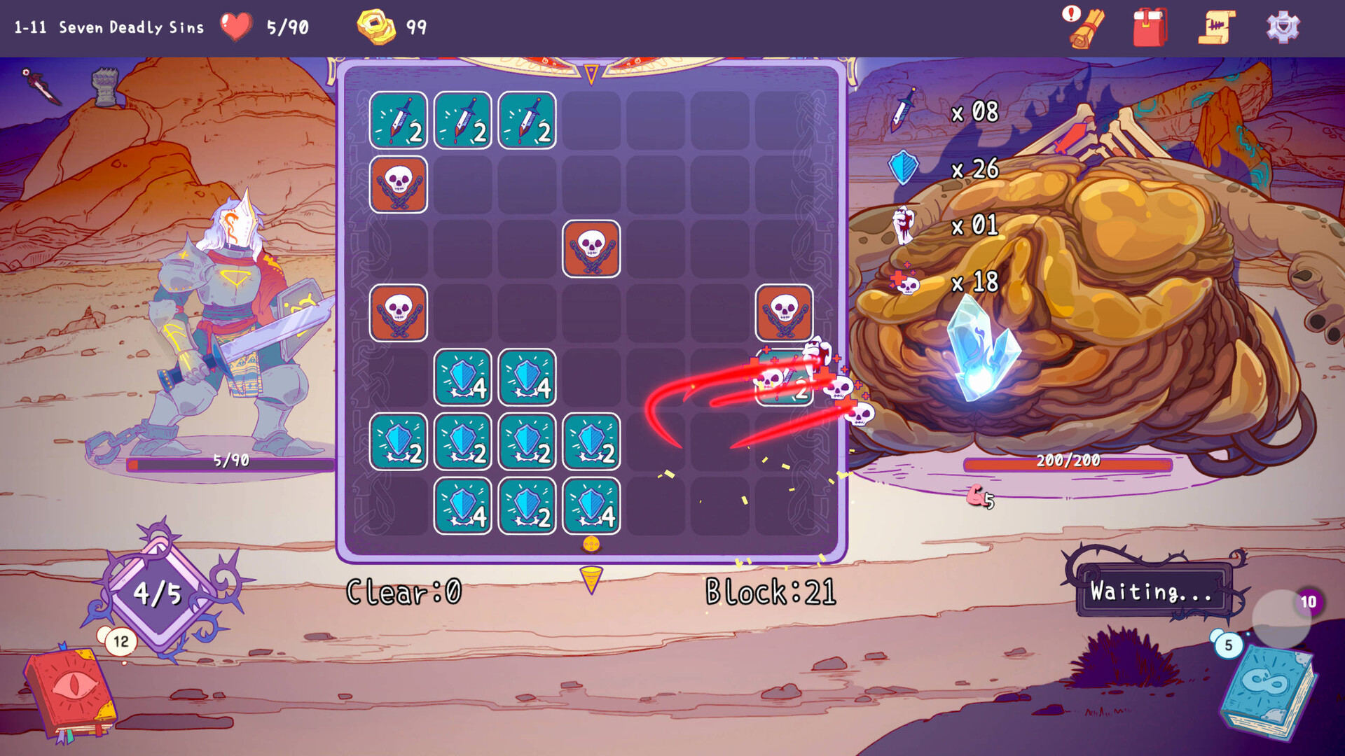 Remnants of Sin: Deck & Puzzle screenshot #1