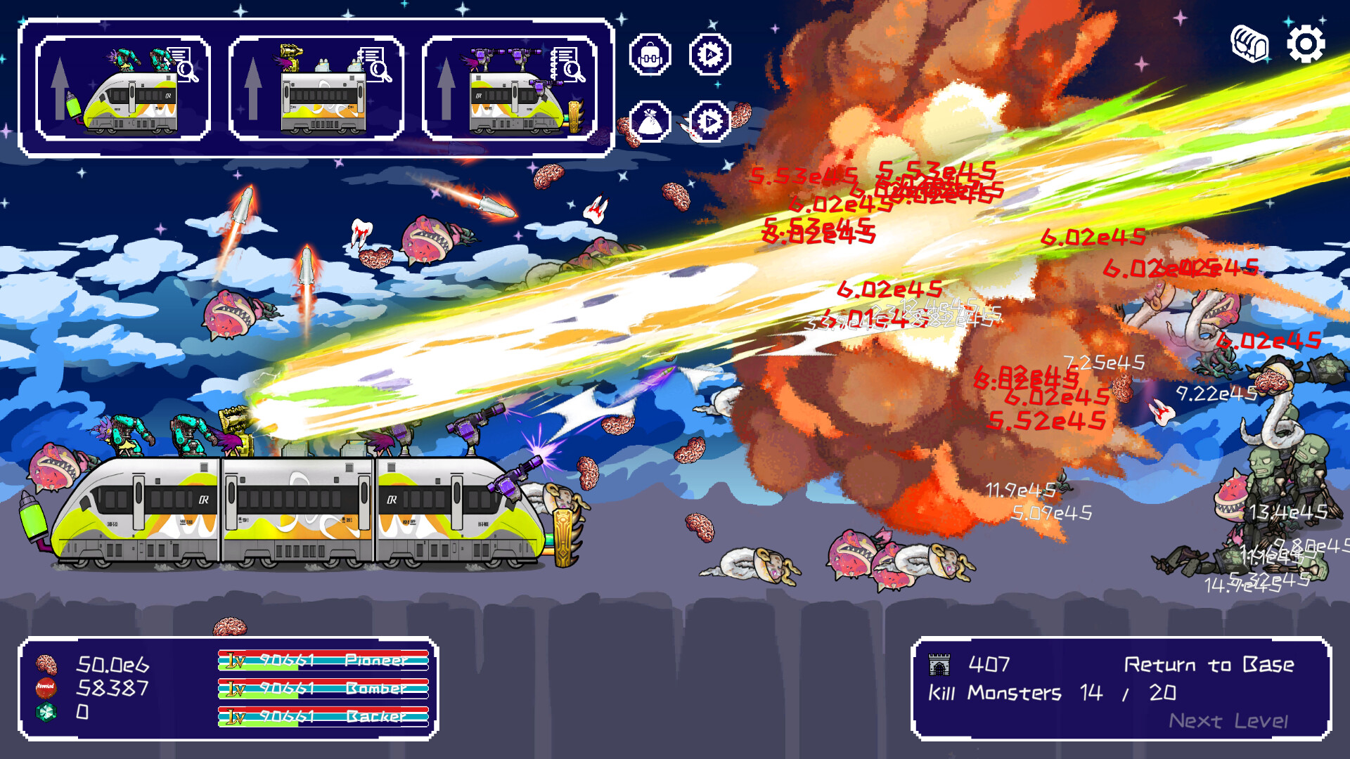#2. Bomb Vehicle The Idle Clicker - Combat Train DLC (Steam) 게시자: RimmindGame